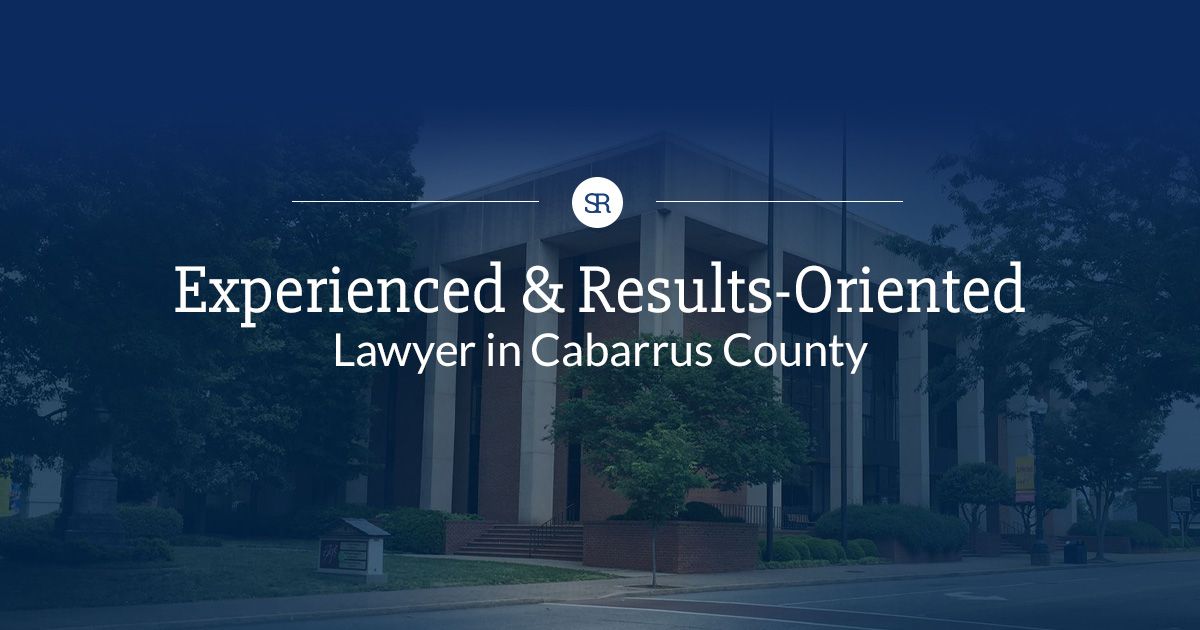 Criminal Defense Lawyer Concord, NC Scott C. Robertson Law Office
